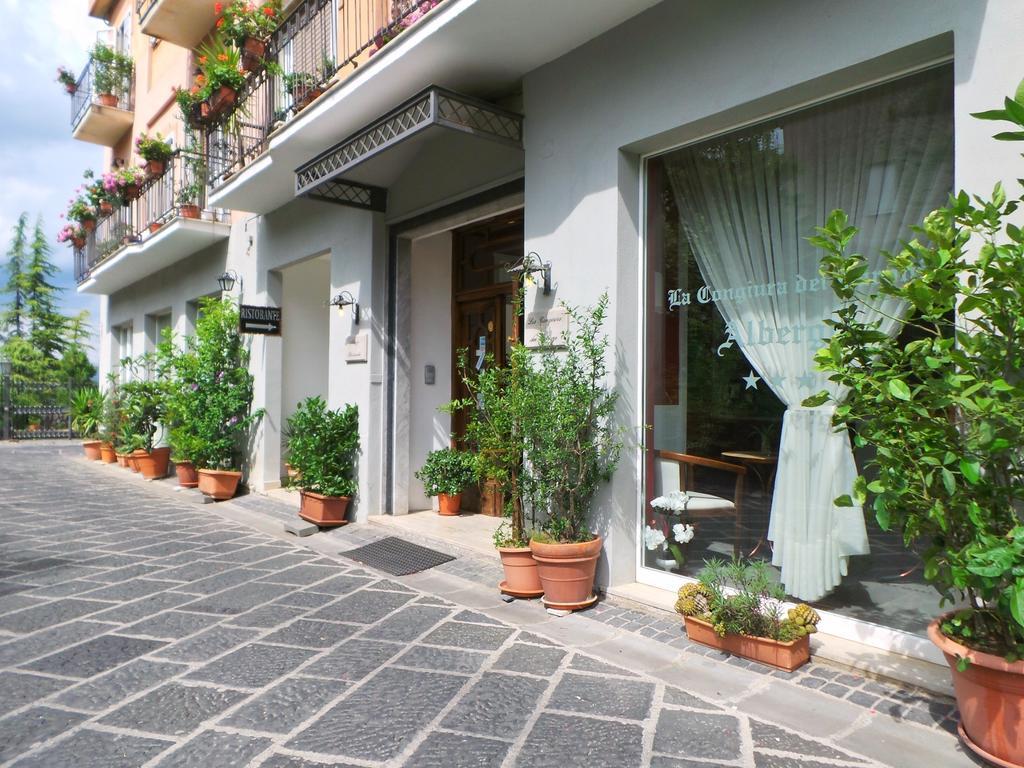 Hotel La Congiura Dei Baroni Teggiano Exterior foto