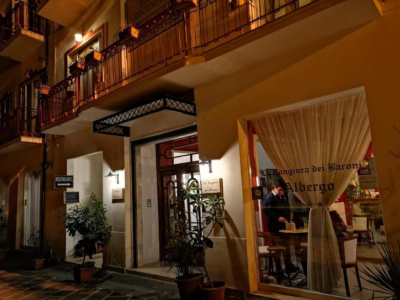 Hotel La Congiura Dei Baroni Teggiano Exterior foto